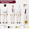 Pakaian Dinas Pesiar (PDP) SMP dan SMA Sekolah Rakyat